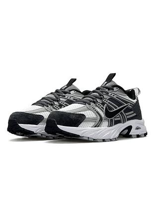 Чоловічі кросівки nike v2k run grey black white