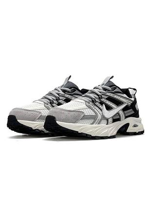 Чоловічі кросівки nike v2k run grey white black