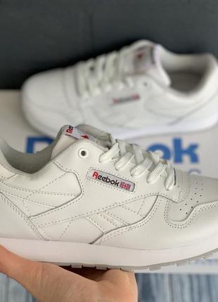 Reebok classic white 🆕 шикарные кроссовки 🆕 купить наложенный платёж2 фото