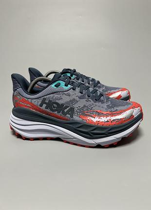 Трейлові бігові кросівки hoka one one stinson 7 оригінал 1141531 anch