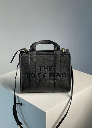 Трендова маленька жіноча сумочка по типу marc jacobs the leather small tote bag