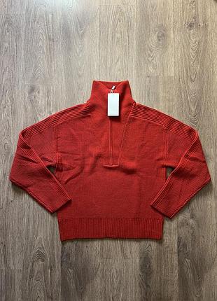 Светр zara l-xl полузамок