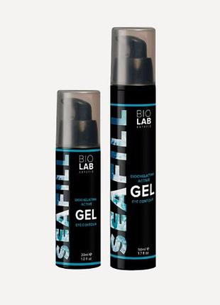 Биохелатирующий гель-активатор для зоны вокруг глаз biochelating gel-activator eye contour biolab estetic, 50 мл