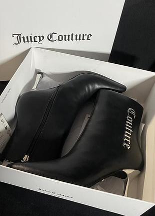 Чорні ботильйони, підбори juicy couture