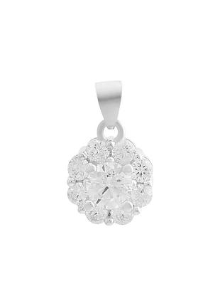Серебряная подвеска с фианитами (660002107)