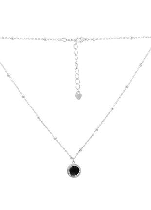 Серебряное колье с емаллю (450-500мм размер) 2190653