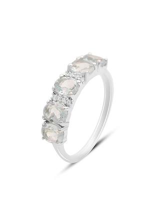 Серебряное кольцо с натуральным топазом 2.272ct (17см размер) 2165996