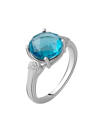 Серебряное кольцо с топазом лондон блю 3.027ct (17.5см размер) 2062561