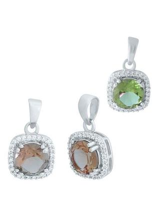 Срібна підвіска з султанітом 2.153ct (1964026)