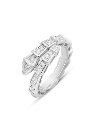 Серебряное кольцо с фианитами (17.5см размер) 2153955