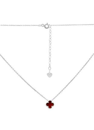 Серебряное колье с агатом (45-50см размер) 671336058
