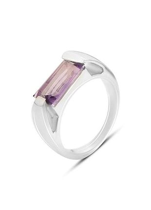 Серебряное кольцо с аметистом 2.491ct (17.5см размер) 2163237