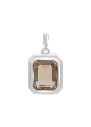 Срібна підвіска з султанітом 3.275ct (2179917)