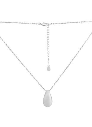 Серебряное колье без камней (450-500мм размер) 2186359