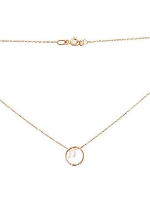Золотое колье с фианитами 0.24ct (40см размер) 215219404