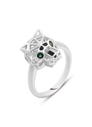 Серебряное кольцо с фианитами (17см размер) 2145295