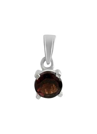 Серебряная подвеска с гранатом 0.625ct (2140054)
