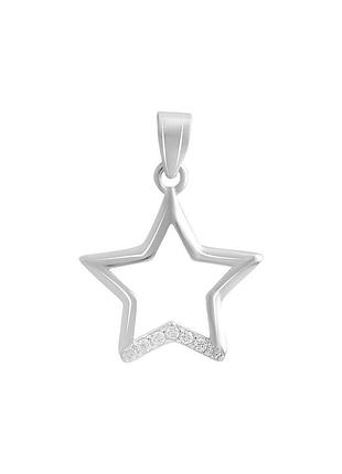 Серебряная подвеска с фианитами (2139034)