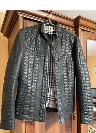 Чоловіча куртка з натуральної шкіри / leather