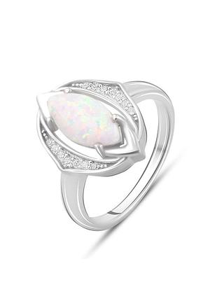 Серебряное кольцо с опалом 0.635ct (17.5см размер) 2097112