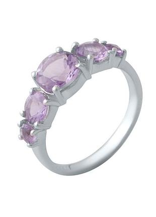 Серебряное кольцо с аметистом 2.292ct (18.5см размер) 2020615