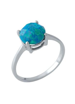 Срібне кільце з опалом 1.158ct (17 см розмір) 1970393