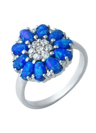 Срібне кільце з опалом 1.523ct (17.5/18 см розміри) 1922026