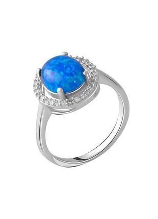Срібне кільце з опалом 1.775ct (17.5 см розмір) 2045113