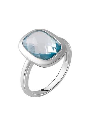 Срібне кільце з натуральним топазом 7.258ct (18 см розмір) 2049487