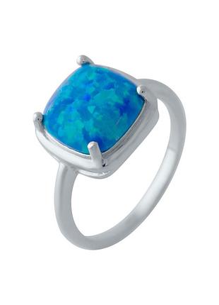 Серебряное кольцо с опалом 1.074ct (17см размер) 2028864