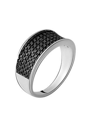Серебряное кольцо с фианитами (16.5/17 см размеры) 2067344