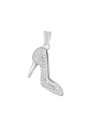 Серебряная подвеска с фианитами (2125013)