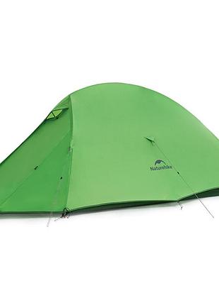 Палатка двухместная naturehike cloud up base 2 cnk2450ws032, зеленая