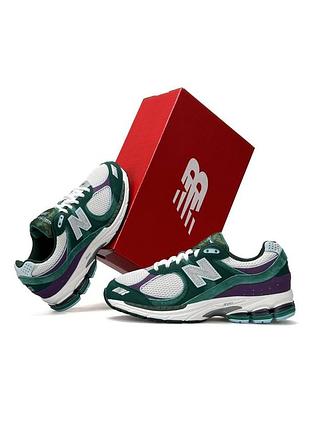 Женские кроссовки new balance 2002r x up there green white