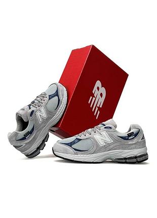 Чоловічі кросівки new balance 2002r x jjjjound gtx grey navy
