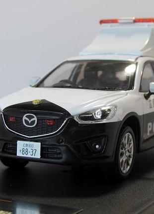Mazda cx-5 rhd japanese police with led roof, premium x models. 1:43 коробка и бокс мазда cx-5 масштабная мдель