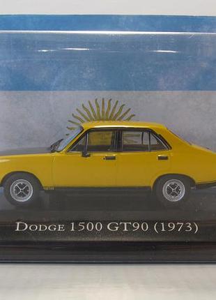 Dodge 1500 gt90 1973, altaya. 1:43 запечатанный блистер. ддж 1500