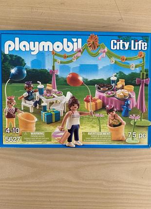 Playmobil city life 5627 день народження 75 деталей б/в