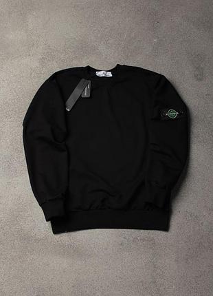 Свитшот stone island черный