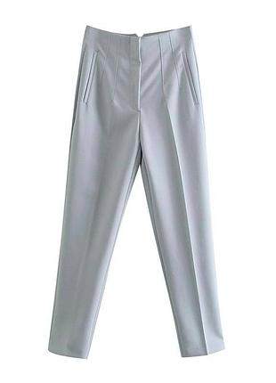 Голуба брюки stradivarius 2