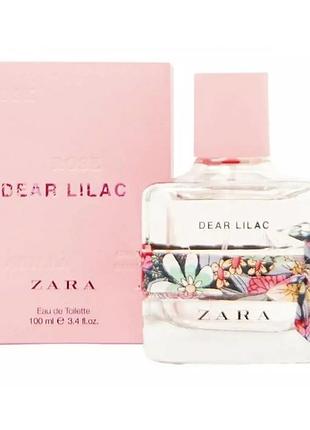 Zara dear lilac edt 100ml винтаж