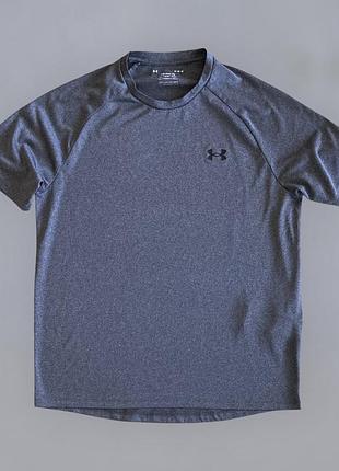Футболка under armour t-shirt майка спортивна сіра
