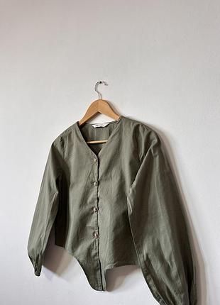 Коттоновая блуза h&amp;m 2