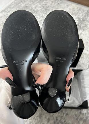 Босоніжки / туфлі massimo dutti жіночі чорного кольору 36 розмір
