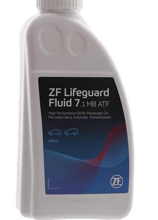 Трансмиссионное масло zf lifeguard fluid 7.1 mb atf.
