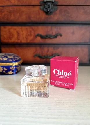 Chloé l'eau de parfum intense мініатюра 5 мл парфюмована вода парфюм туалетна вода