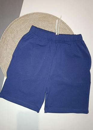 Шорты на мальчика 6 лет (116 см) и 7 лет (122 см), green cotton.