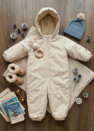 Зимний комбинезон h&amp;m 98 р. (2-3 года) утеплен флисом ❄️