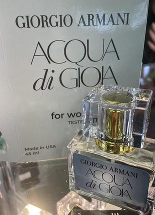 Парфумована вода , acqua di gioia, 45 ml, 💋, жіноча вода 💋