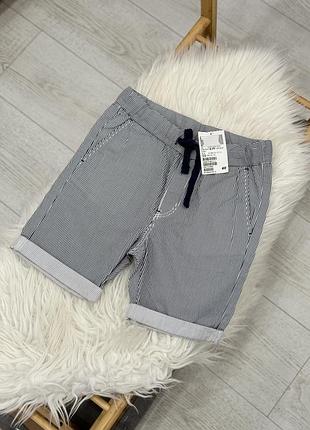 Тоненькі котонові шорти на хлопчика h&m
